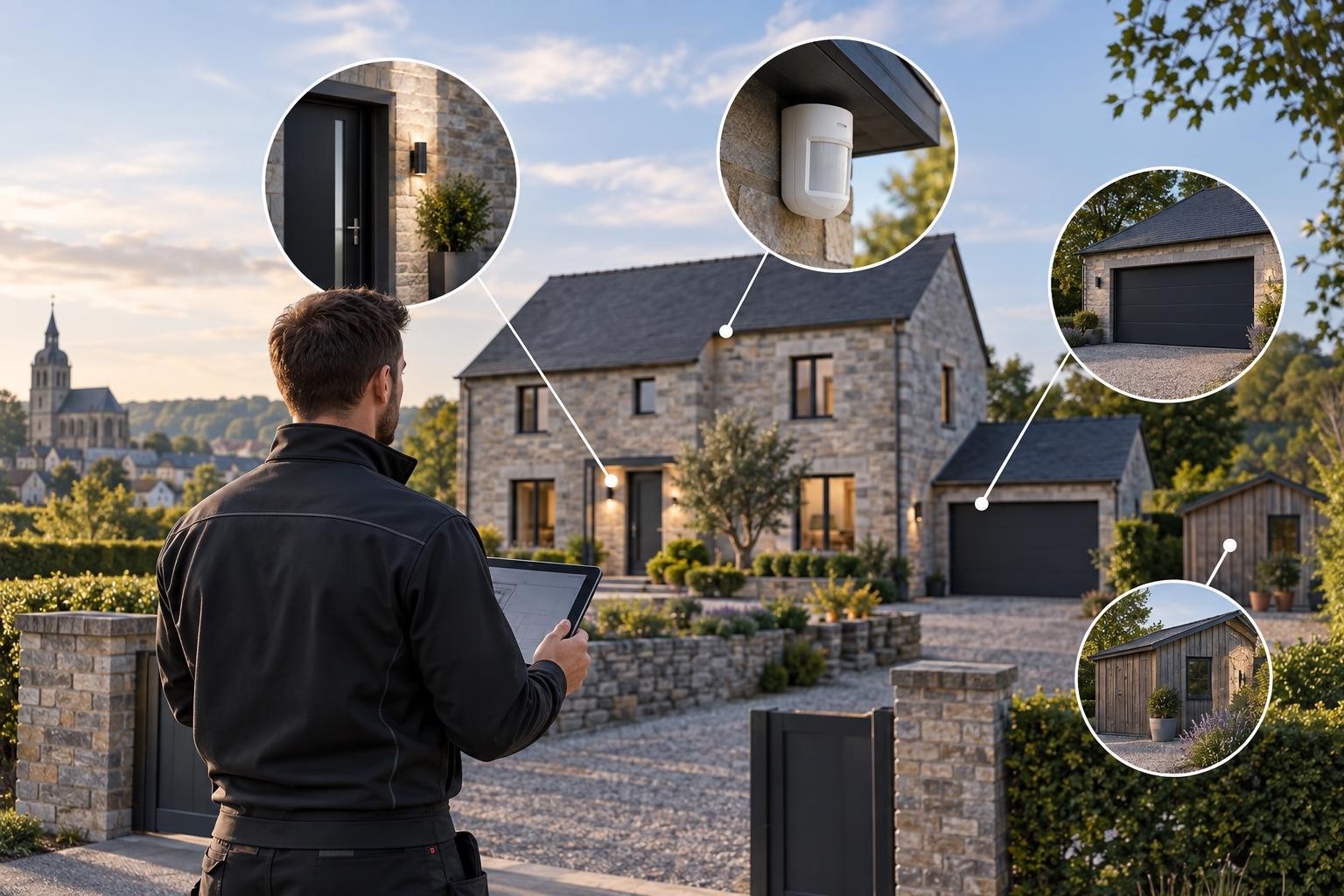 Installateur d’alarme à Chimay : préparer une installation adaptée à votre bâtiment