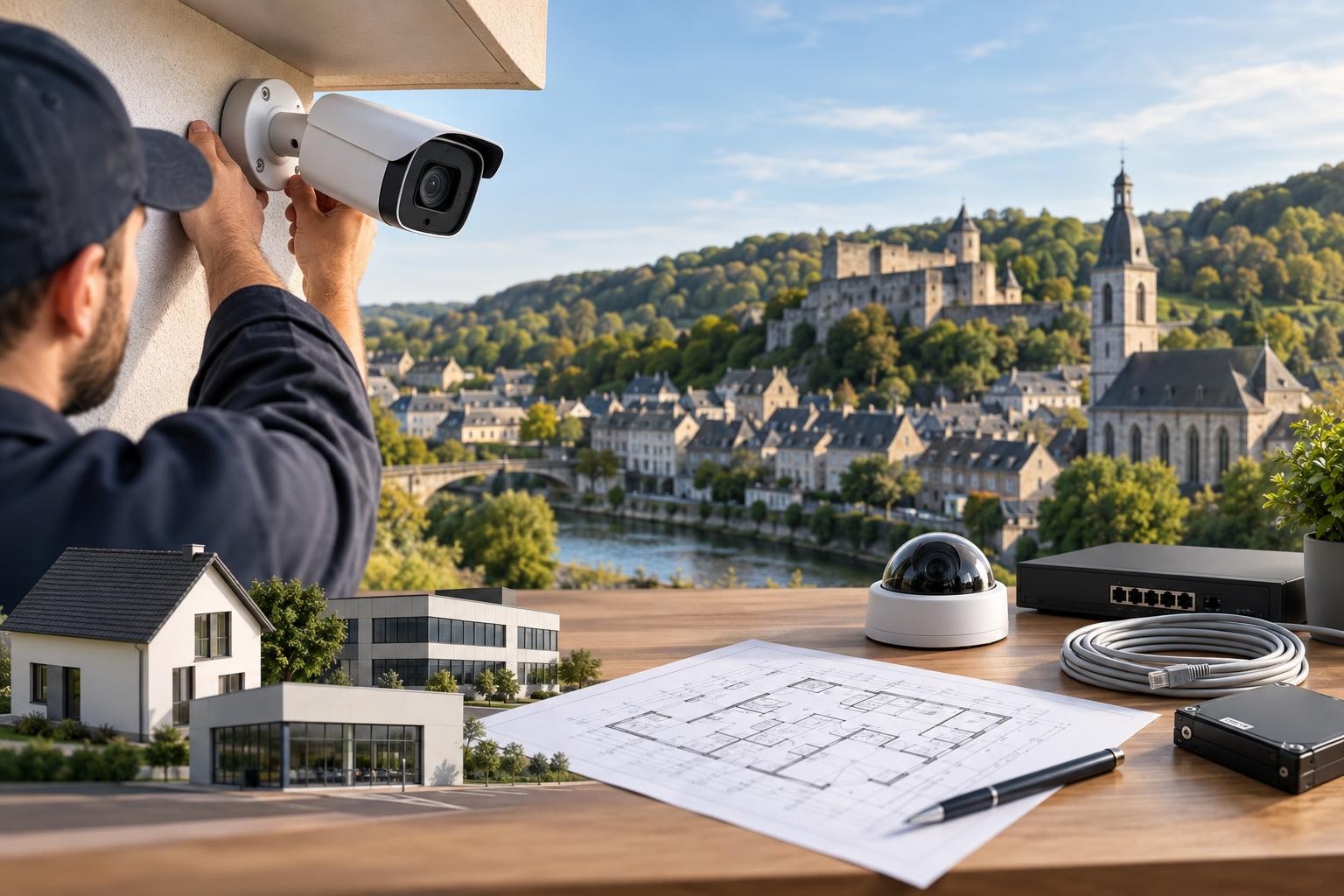 Installation de caméras de surveillance à Philippeville : préparer son projet