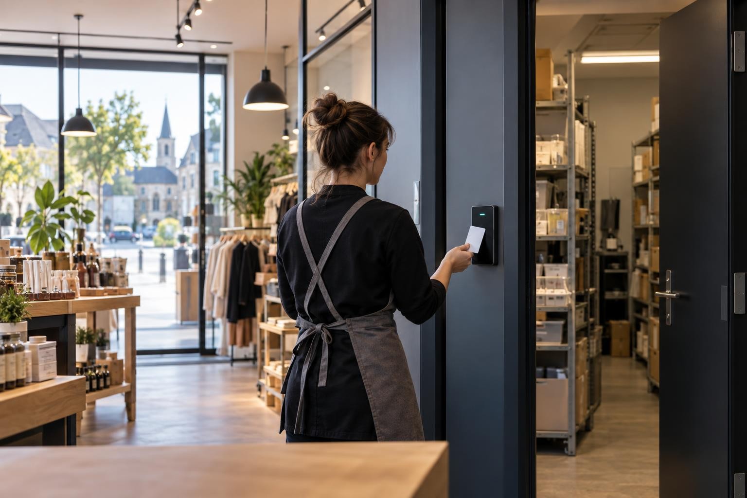 Contrôle d’accès pour un commerce à Couvin : préparer son installation